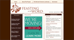 Desktop Screenshot of feastingontheword.net